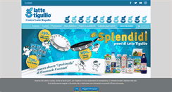 Desktop Screenshot of lattetigullio.it
